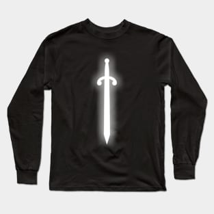 Spiritual Weapon (White Sword) Long Sleeve T-Shirt